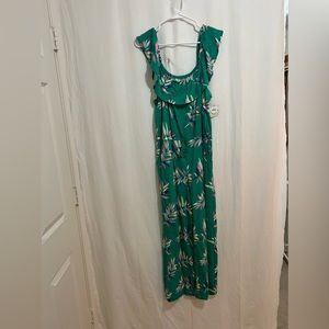 Arizona Jean co. Romper size 2XL (20.5)color Riviera green